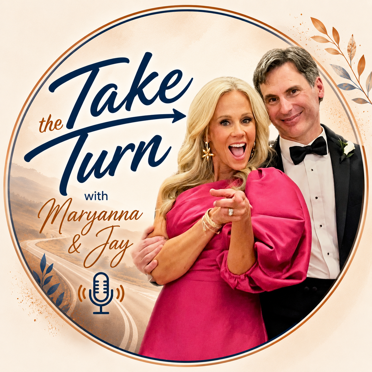 Home Maryanna and Jay, hosts of Take The Turn